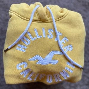 Hollister Yellow Hoodie